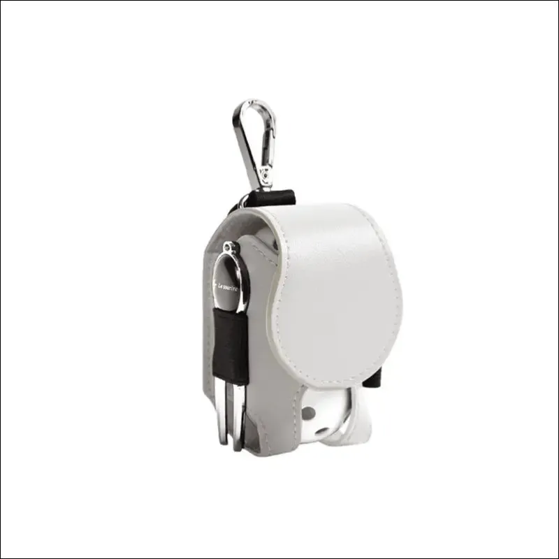Yy high quality leather golf ball pouch bag outdoor leather golf ball pouch golf ball waist bag
