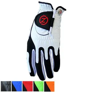 Zero Friction Compression Golf Glove Yellow LH